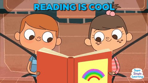 Reading-is-cool GIFs - Get the best GIF on GIPHY