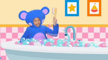 Happy Bubbles GIF by Mother Goose Club
