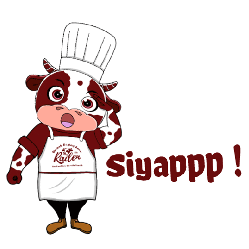 Raden For Meat Sticker