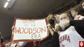 Mike Woodson Fans GIF by Indiana Hoosiers