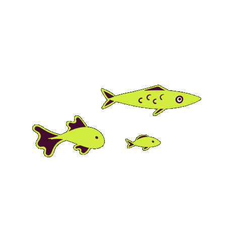 Fisch Sticker by Das Rund