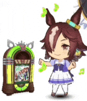 Uma Musume Pretty Derby Dancing GIF
