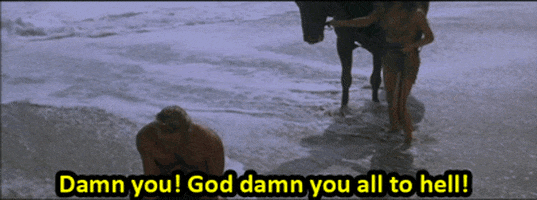 planet of the apes damn you all to hell GIF