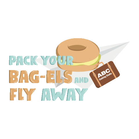 Travel Flying Sticker by ABC Cooking Studio Singapore