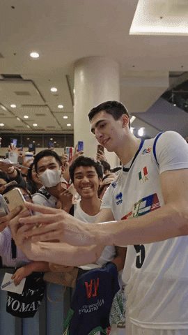 Selfie Hello GIF by Volleyball World