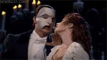 Image result for phantom of the opera gif