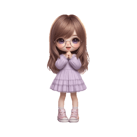 Girl Sticker