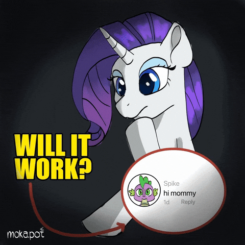 Spike Rarity GIF