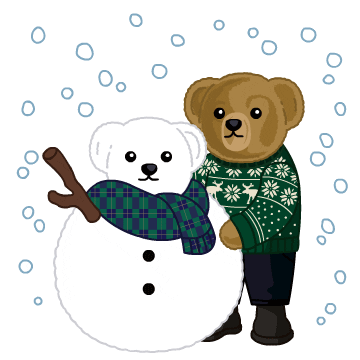 Christmas Snow Sticker by RalphLaurenKR