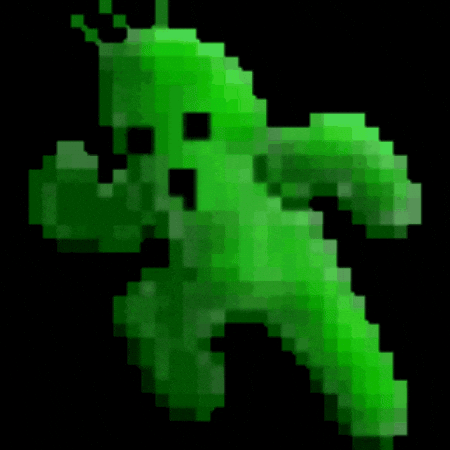 Cactus Running GIF