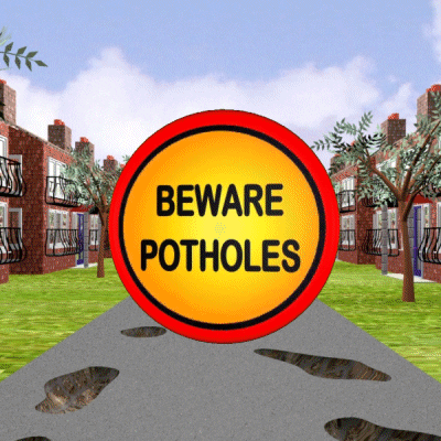 Potholes Craters GIF