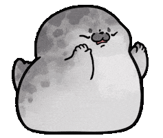 Seal Omg Sticker by Damu