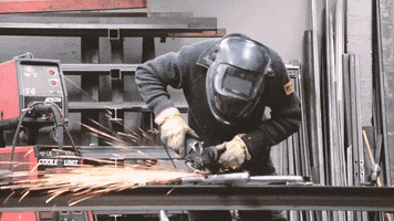 welding alain gilles GIF by VIRTUTE