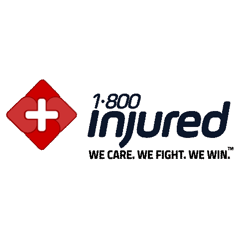 1-800-INJURED Sticker