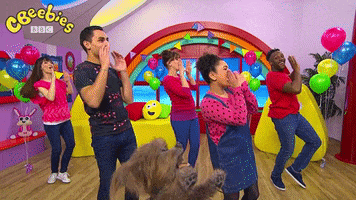 Dance Spin Around GIF by CBeebies HQ