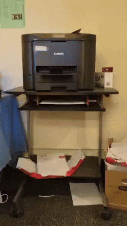 Printer Dance GIF