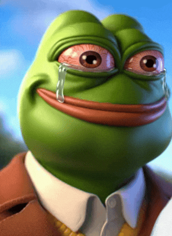 Frog Trying Not To Laugh GIF