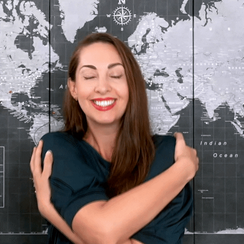 Youtube Hug GIF by Vanessa Van Edwards