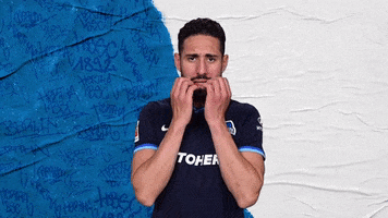 Scared Football GIF by Hertha BSC