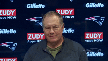 Bill Belichick Wink GIF by New England Patriots