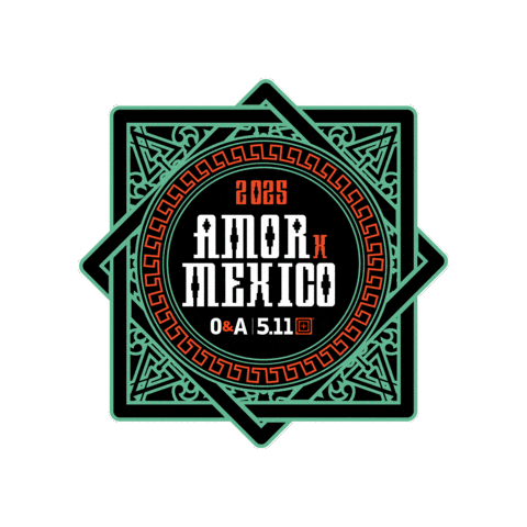 Amorpormexico Sticker by 5.11 Outdoor & Adventure