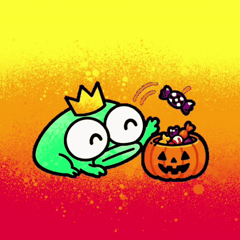 Halloween Candy GIF by Supducks