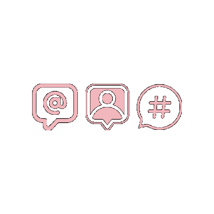 Pink Tag Sticker by Locks of Love