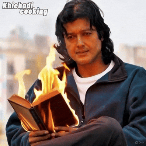 Rajesh Hamal Fire GIF