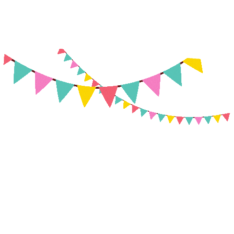 Vlaggen Sticker by Hummelke Handmade