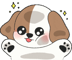강아지 Sticker