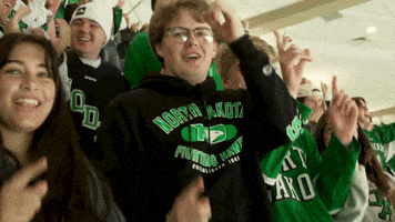North Dakota Goal GIF by University of North Dakota