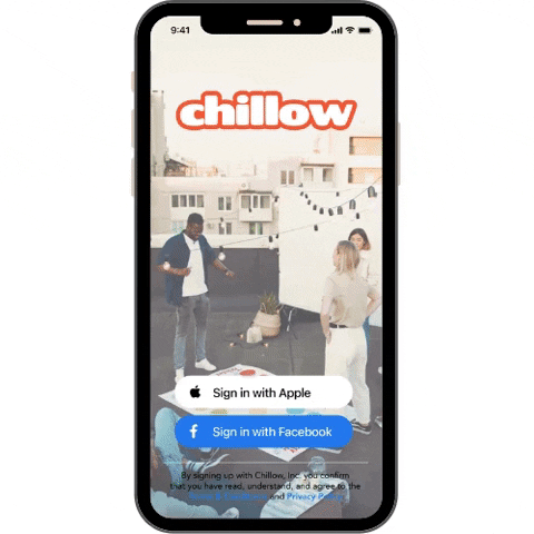 Chillow Chillowapp GIF by chillow