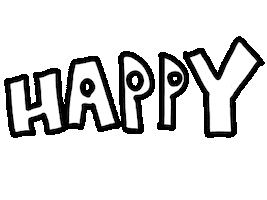 ハッピー Love Sticker