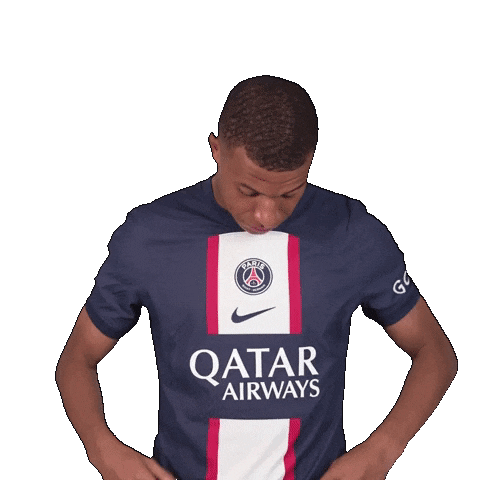 Paris Saint Germain Football Sticker by Kylian Mbappé