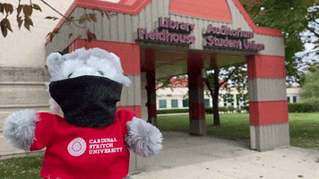 Wolf Pack Library GIF by Cardinal Stritch University
