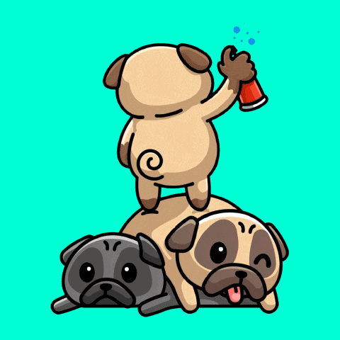 Spraying Street Art GIF by Pugs