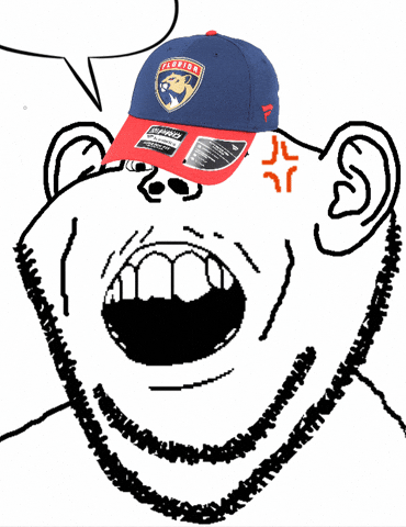 Panthers Fan Wojak GIF