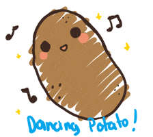 Dancing Potato GIF