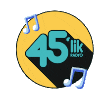 Radio Nostalgia Sticker by Radyo 45lik - Türkiye'nin Nostalji Radyosu
