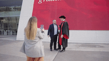 University Graduation Congratulations GIF by Griffith University