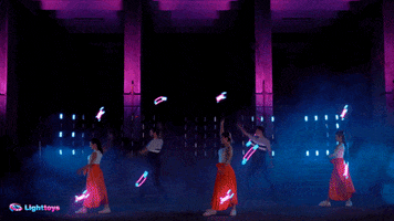 Glow Dance With Me GIF by Pyroterra Lighttoys