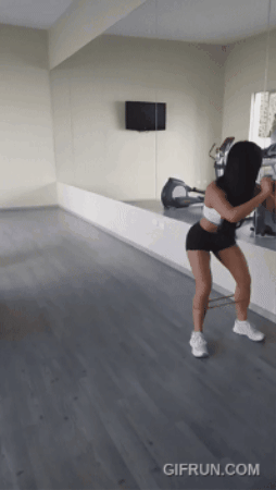 Pasos Laterales Con Liga GIF