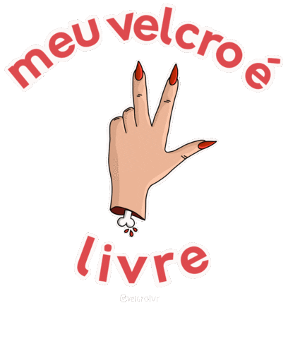 Velcro Livre Sticker