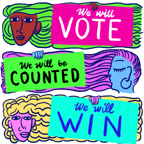 Women Vote Now GIF by INTO ACTION
