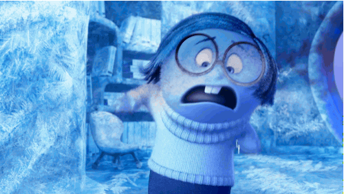 Freezing Inside Out GIF by Disney Pixar - Find & Share on GIPHY