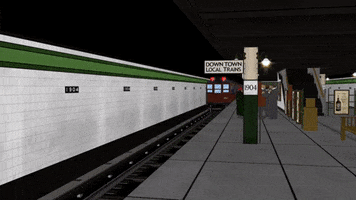 Nyc Subway Vintage GIF by MTA