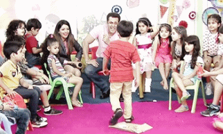 Image result for Salman khan with kids gif