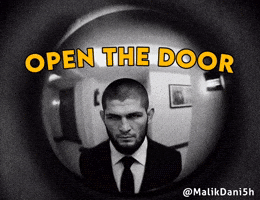 Islam Makhachev Open The Door GIF