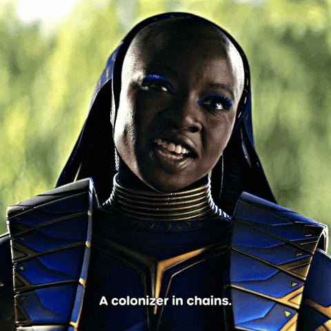 Wakanda Forever Okeye GIF