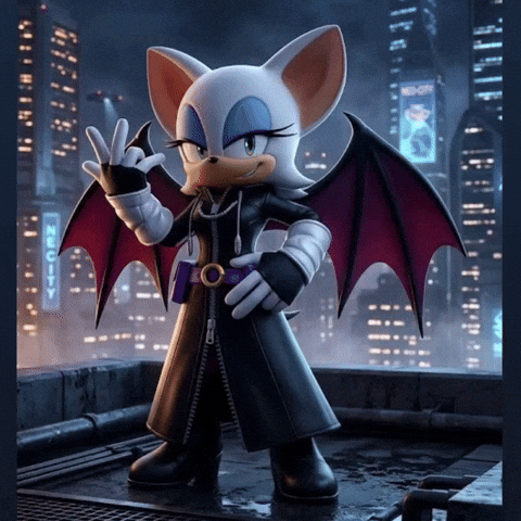 Rouge The Bat Tuff GIF